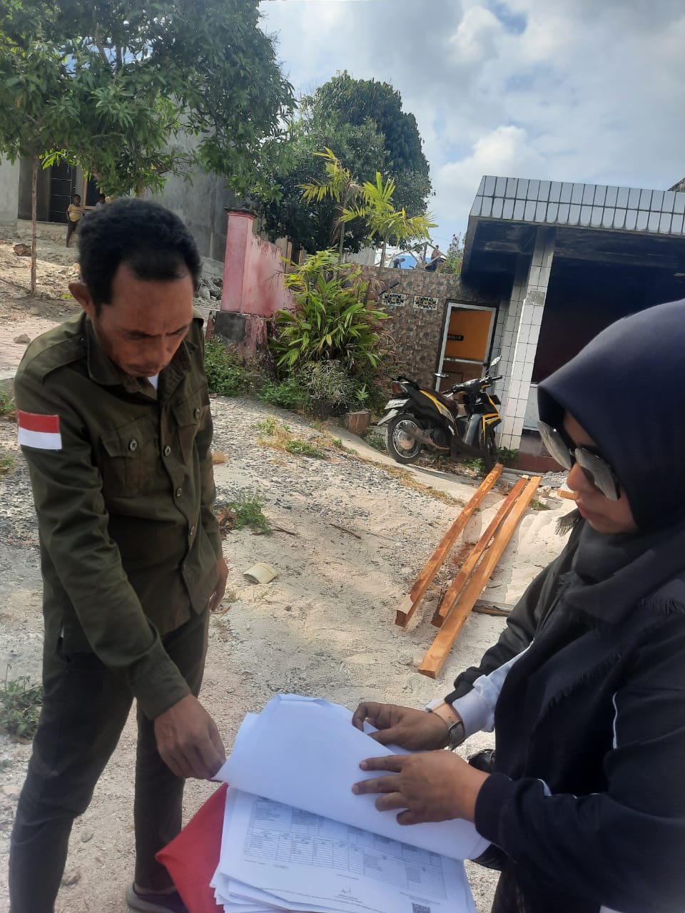 Verifikasi data dan monitoring bantuan bencana sosial yarler