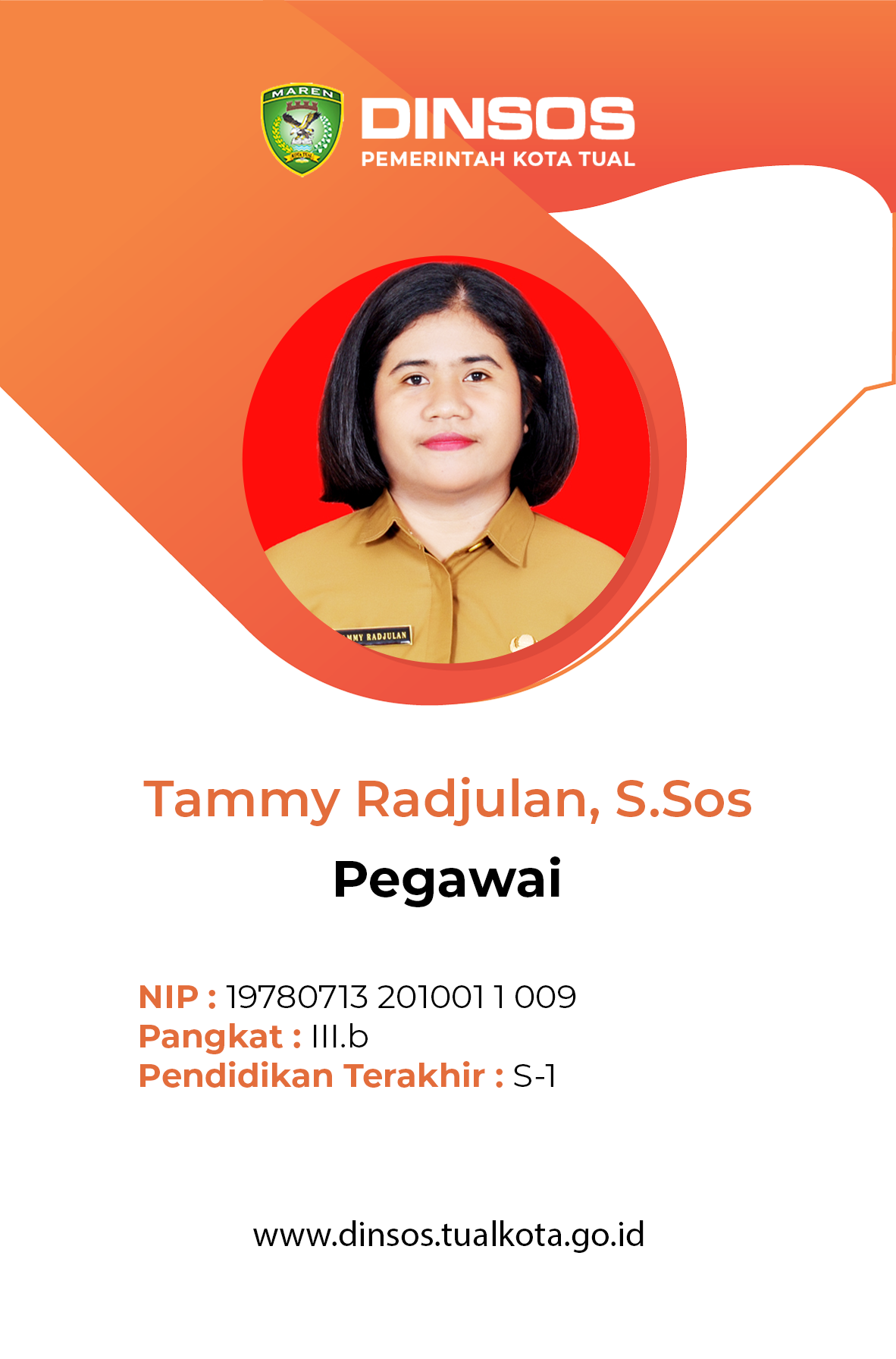 TAMMY RADJULAN, S.Sos