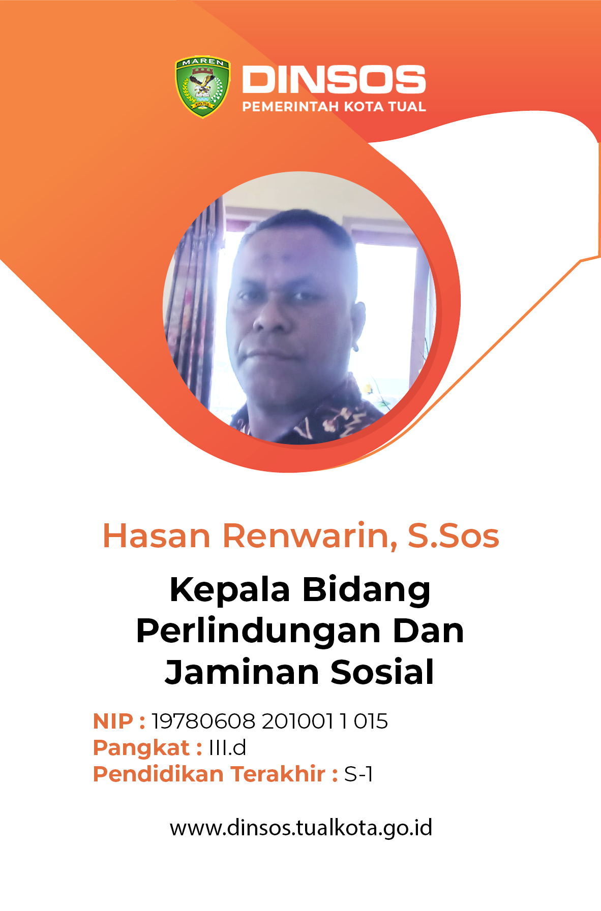 HASAN RENWARIN, S.Sos